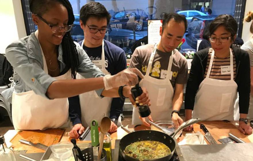 UCLA teaching kitchen