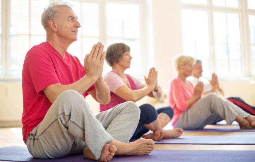 UCLA yoga seniors pre-Alzheimer's