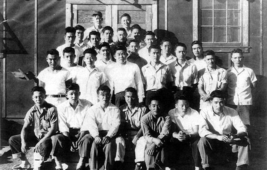 Japanese American draft resisters at Tule Lake camp