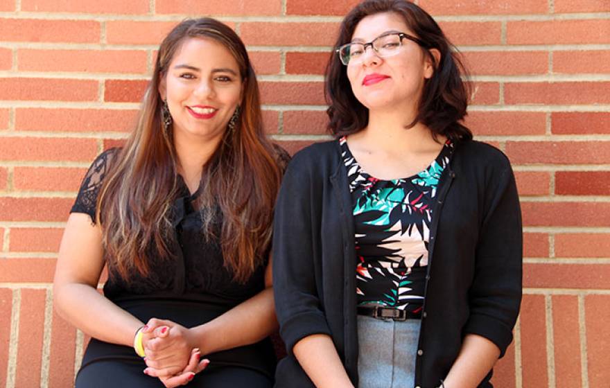 Teresa Contreras and Yesenia Aguilar