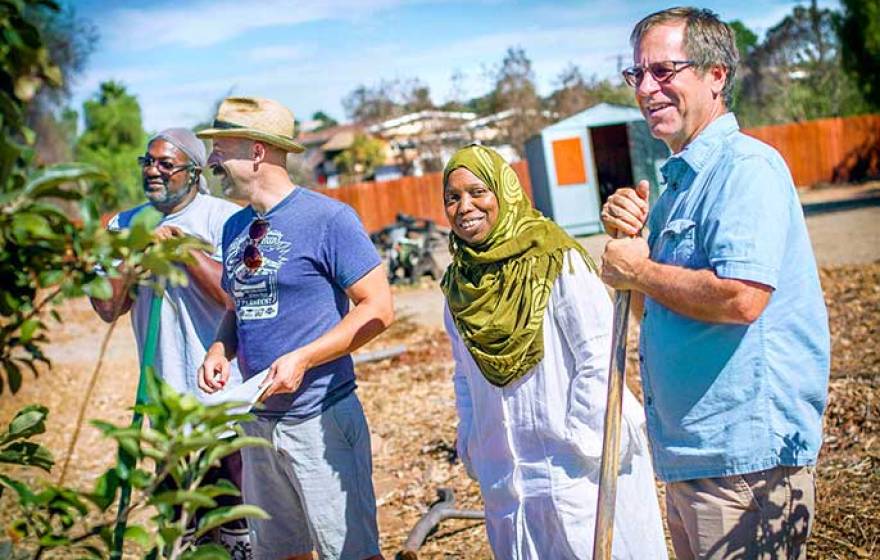 community gardeners