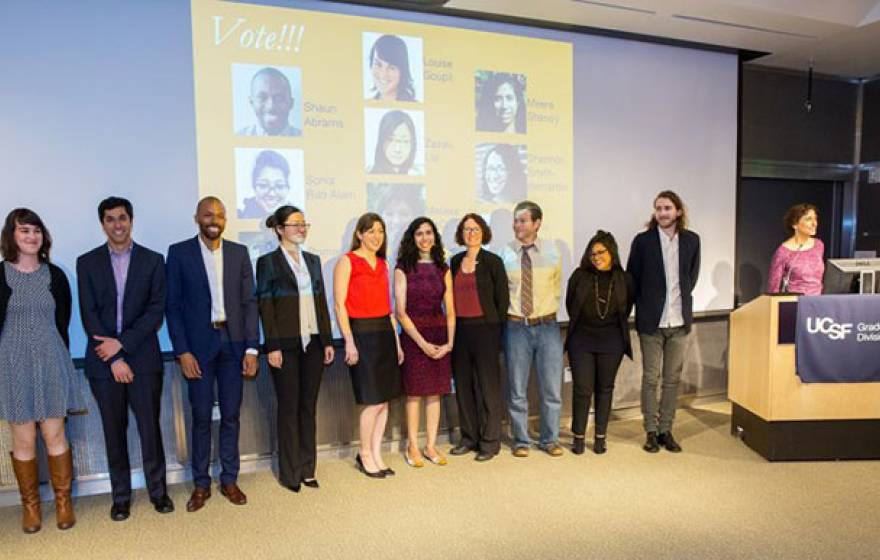 UCSF Grad Slam finalists