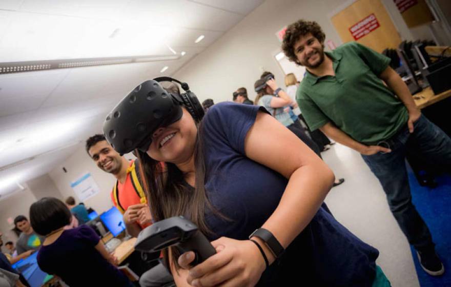 UC San Diego virtual reality lab