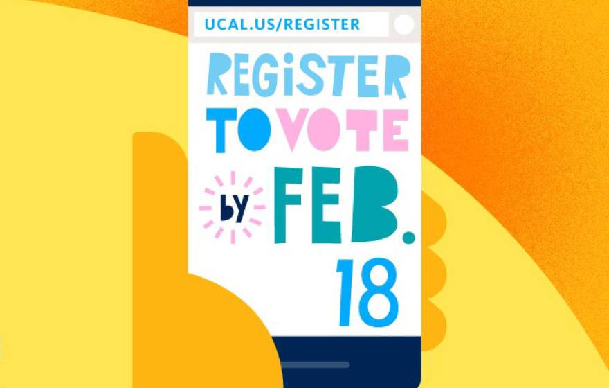 Register to vote illustration