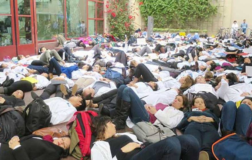 UCSF &#039;die-in&#039;