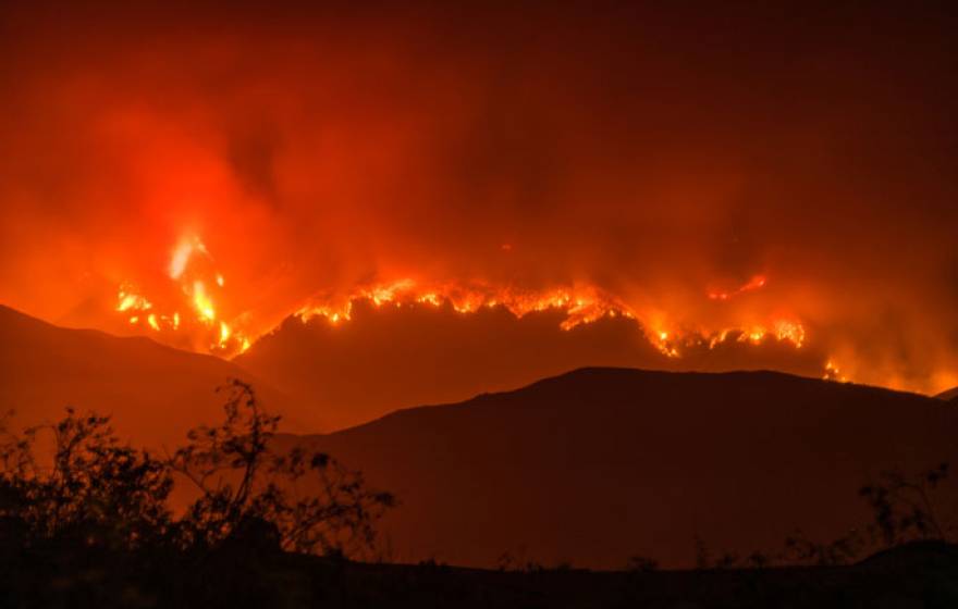 Whittier fire UCLA