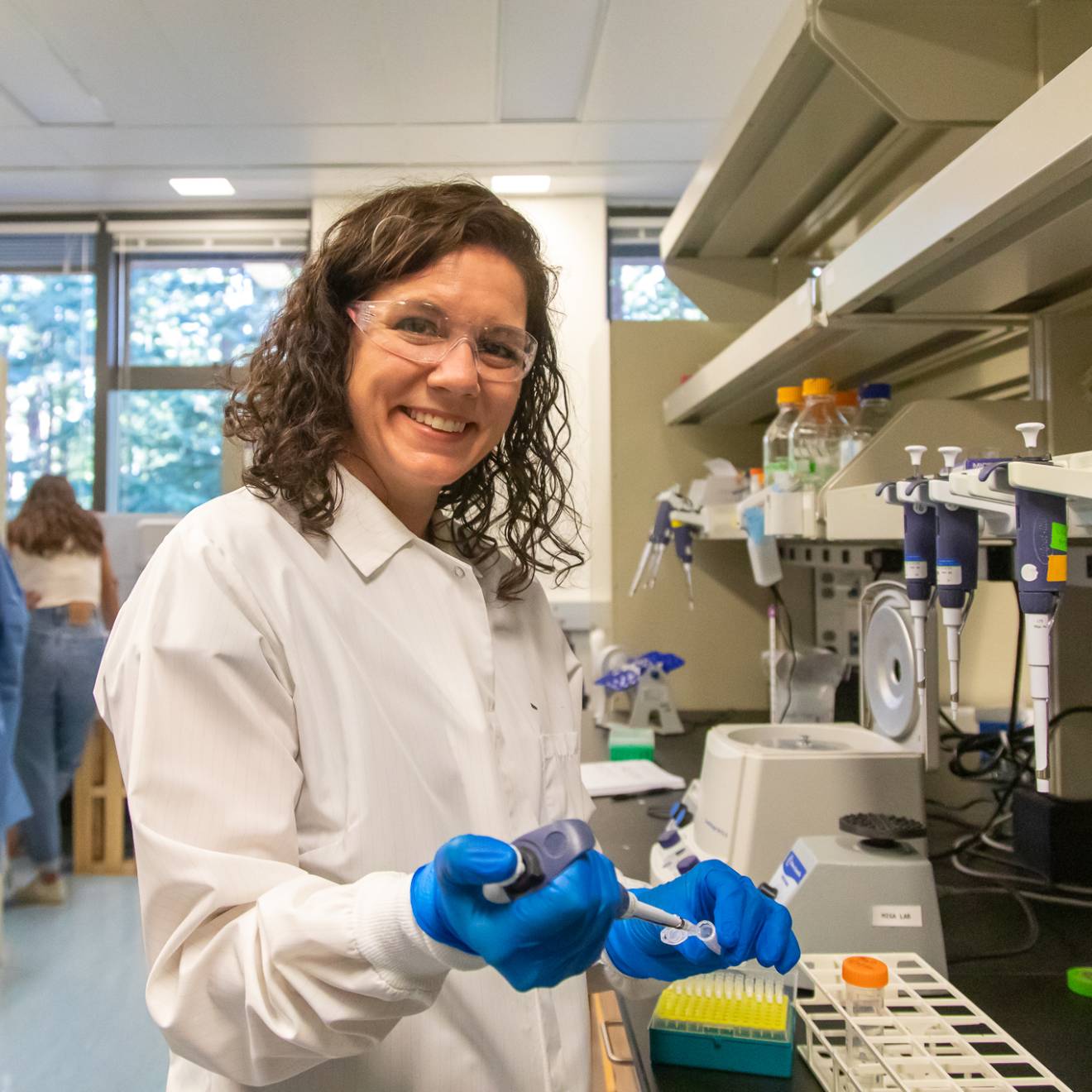 Karen Miga, assistant professor of biomolecular engineering at UC Santa Cruz