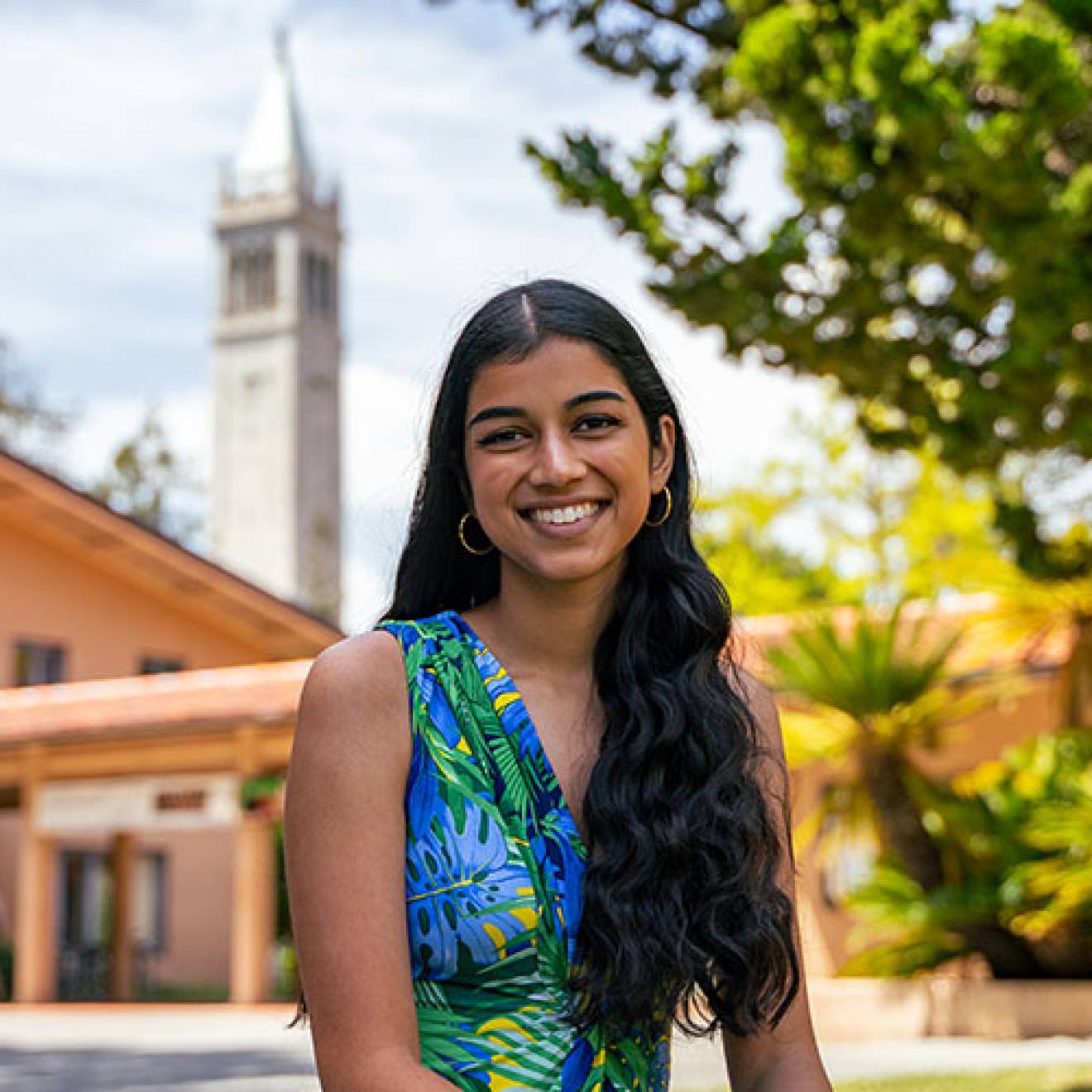 Anjika Pai on UC Berkeley campus