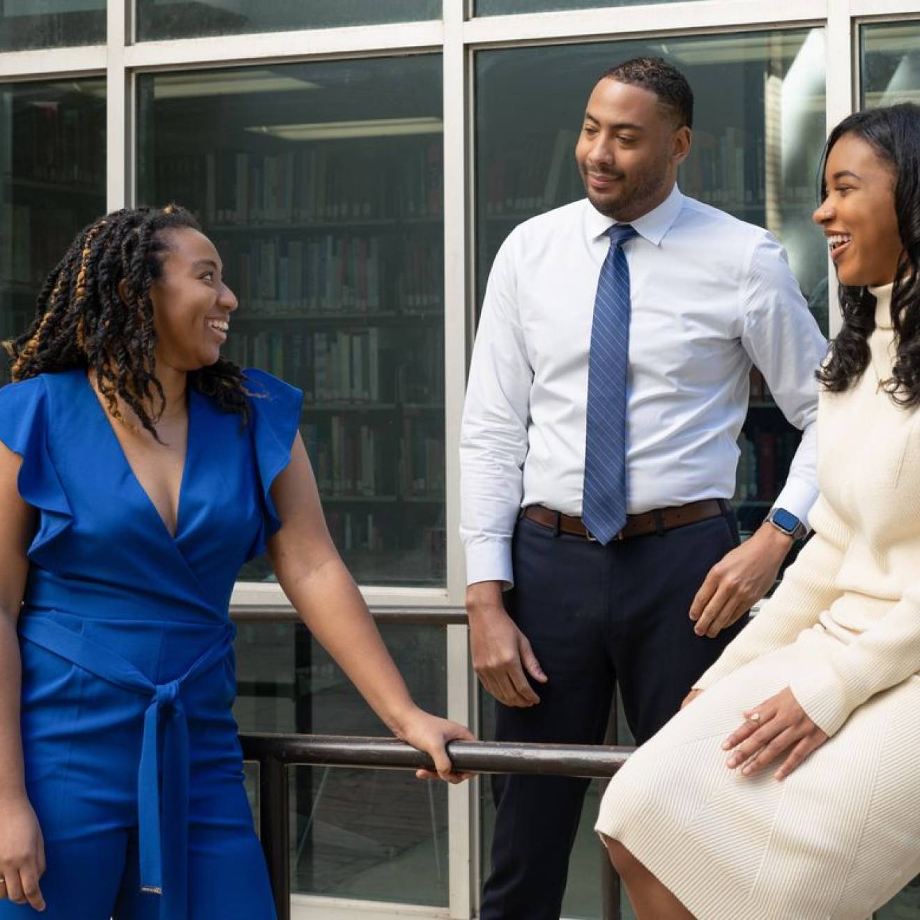 Chinyere Nwonye, Elliot Woods and Jendalyn Coulter