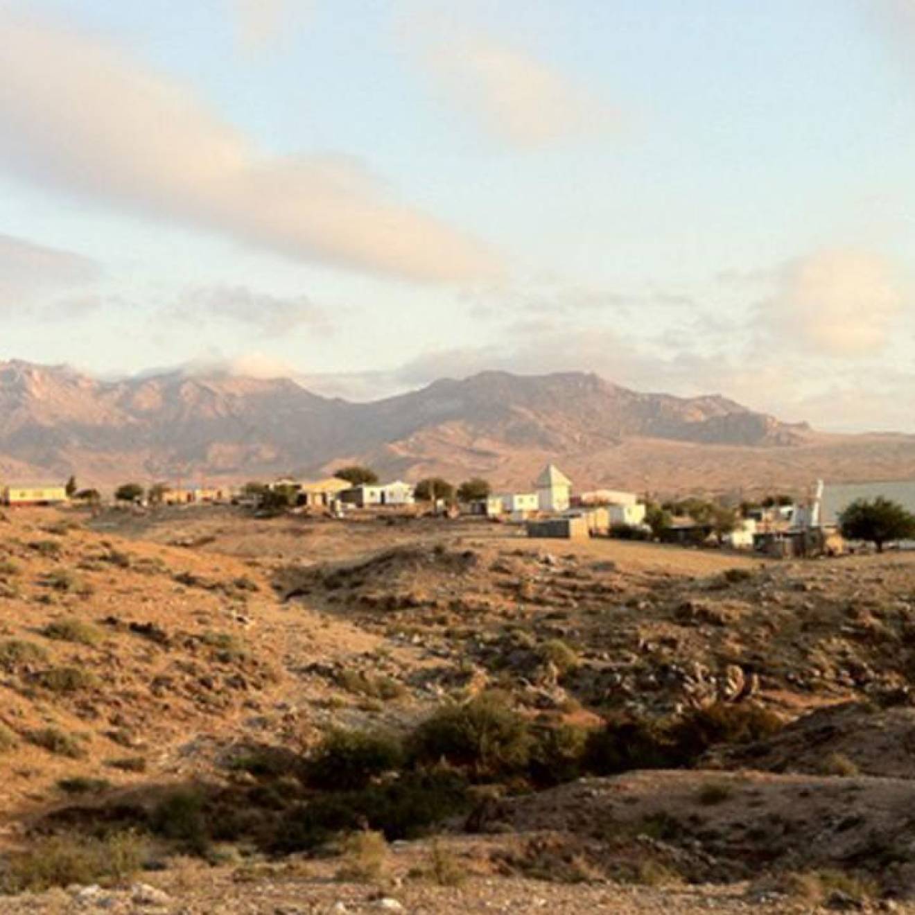 View of the village of Kuboes, on the border of South Africa and Namibia
