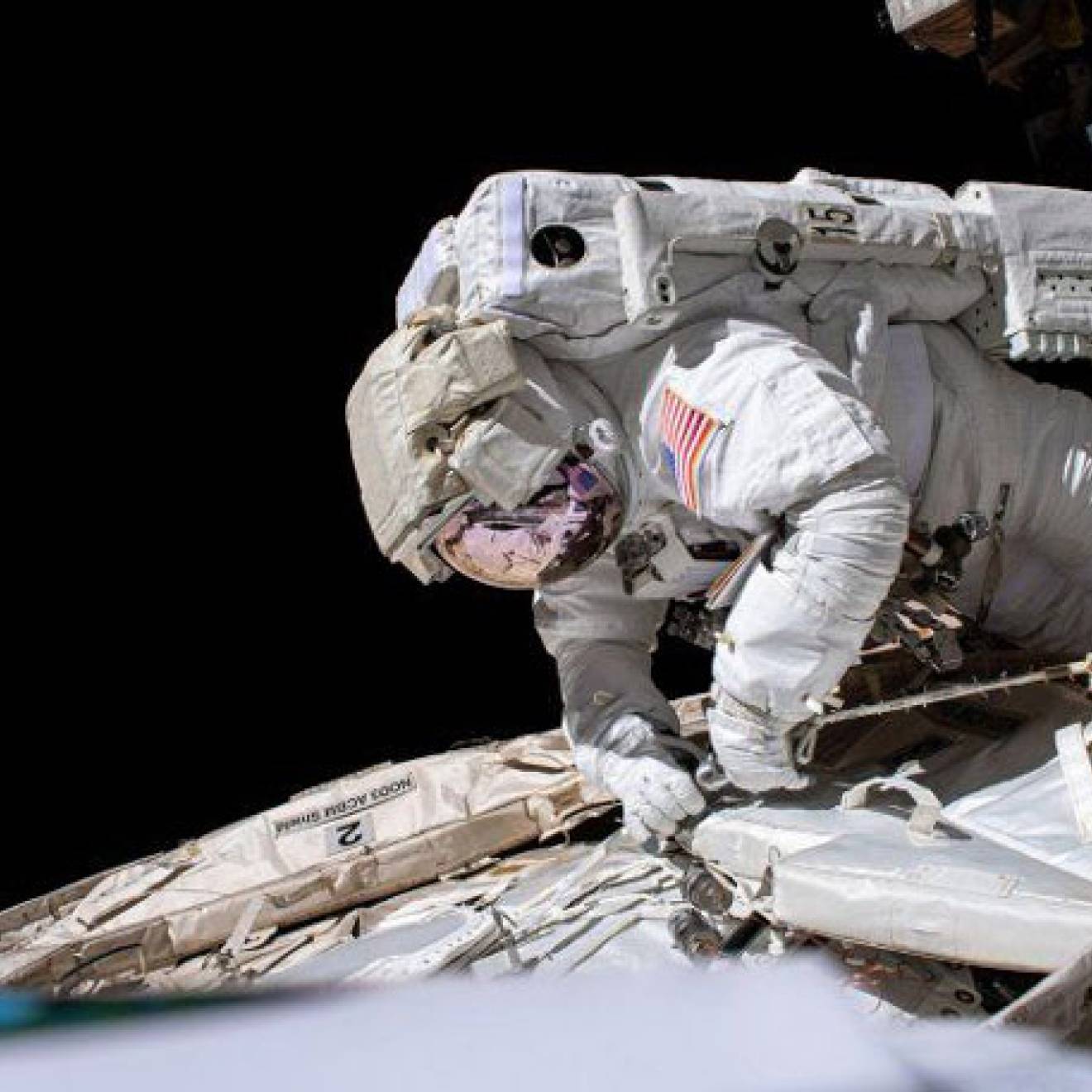 Astronaut on a spacewalk