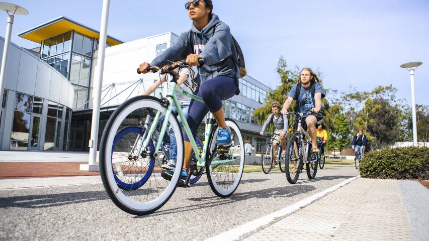 UC Santa Barbara biking