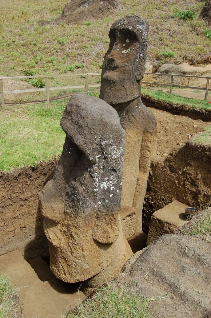 Moai statues