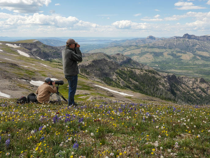 Middleton and photographer Joe Riis