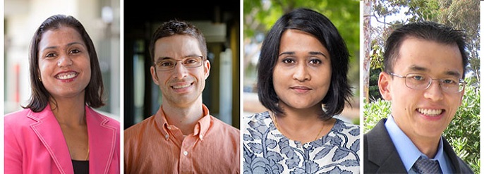 PECASE UC San Diego award recipient headshots