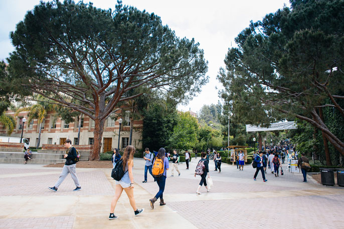 UCLA campus shot