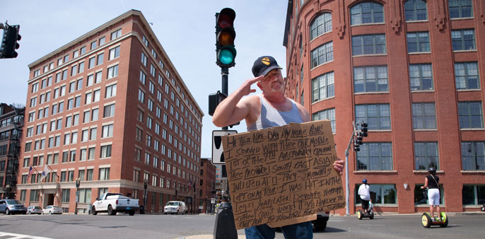UCLA homeless veterans hero