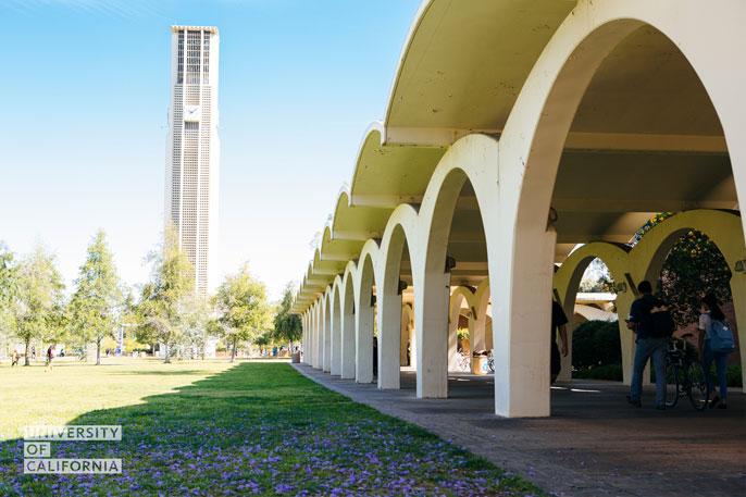 UC Riverside campus Zoom background