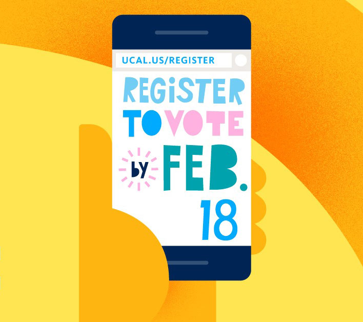 Register to vote illustration Register to vote illustration